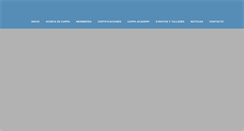 Desktop Screenshot of cappalatinoamerica.com